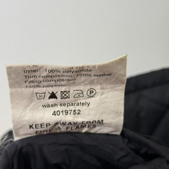 Barbour Jacket XL Black Quilted Barn Coat Equestrian Country Chore Children's - Picture 9 of 9